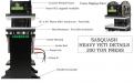 Sasquash Heavy Yeti Cannabis and Hemp bud rosin press